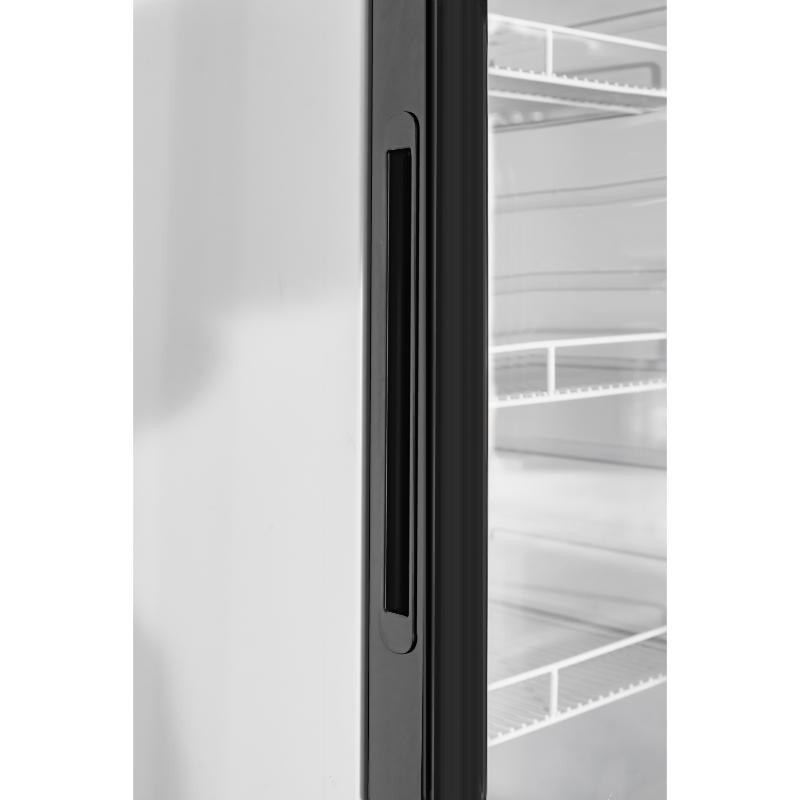 Equator-Vitlife 12.6 Cu Ft Commercial Merchandiser Refrigerator 1 Glass Door Upright Display Refrigerator with Adjustable Shelves and LED Light 33 F 41 F Auto Defrost ETL Listed