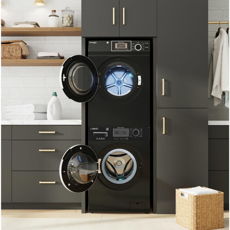 Equator COMPACT STACKABLE LAUNDRY Washer EW 822 1.57cf + Dryer ED 866 3.1cf 110V