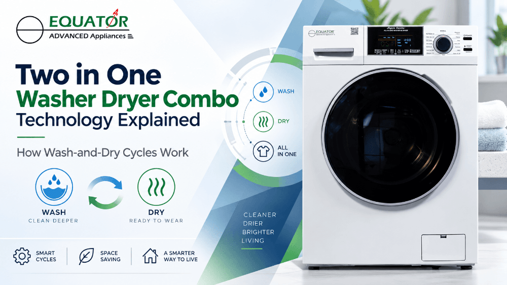 Two in One Washer Dryer Combo Technology Explained: How Wash-and-Dry Cycles Work