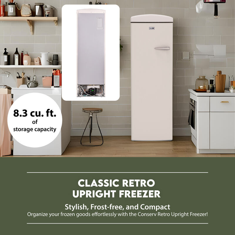 Conserv Classic Retro Upright Freezer - Thumbnail 3